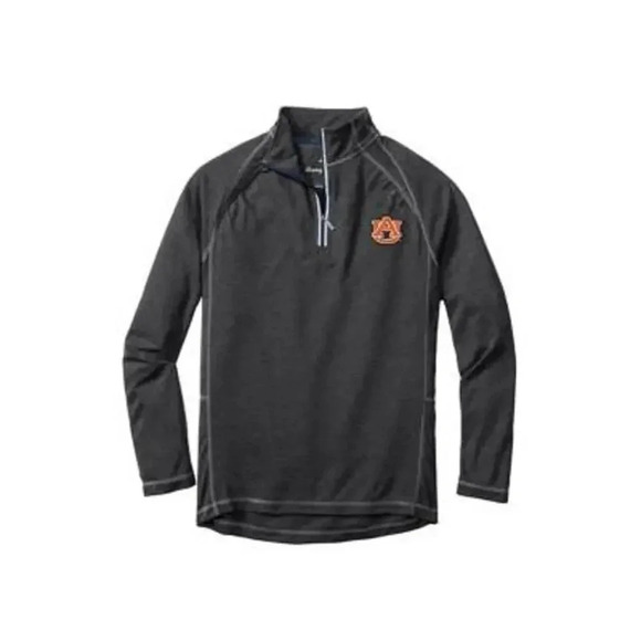 NWT Tommy Bahama Auburn-Blu Collegiate Firewall Half-Zip Sweatshirt Mens XL